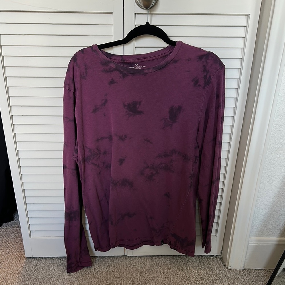 Tie-Dye Long Sleeve Shirt
